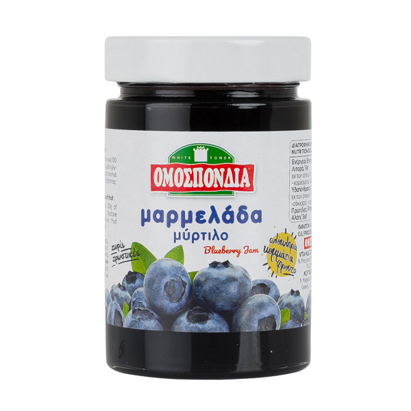 Ομοσπονδία Μαρμελάδα Μύρτιλο 360gr