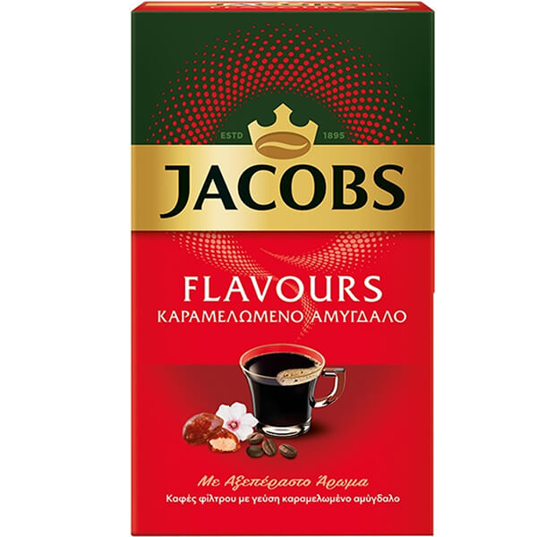 Καφές Φίλτρου Jacobs Καραμ/νο Αμύγδαλο 250gr