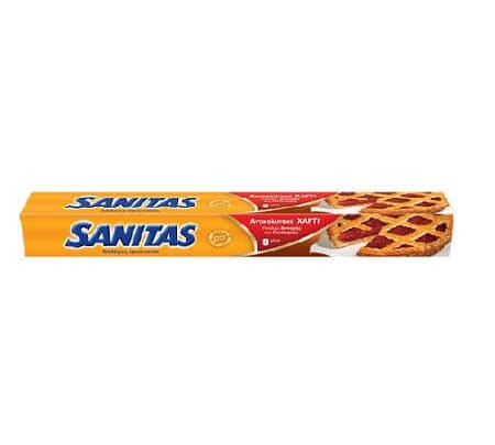 Sanitas Bake Αντικολλητικό Χαρτί 8m