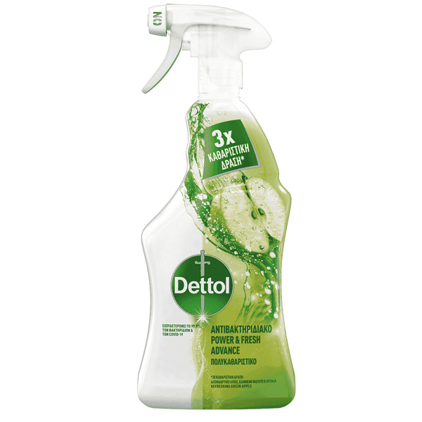 Dettol Πολυκαθαριστικό 500ml (Πράσινο Μήλο) Αντλία