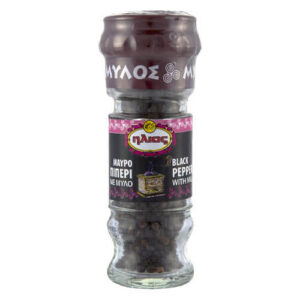 Ήλιος Πιπέρι Μαύρο Χονδρό 40gr (Βάζο με Μύλο)