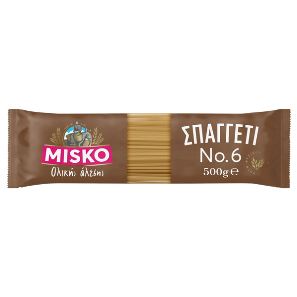 Μίσκο Ολικής Άλεσης Σπαγγέτι Νο 6 500gr