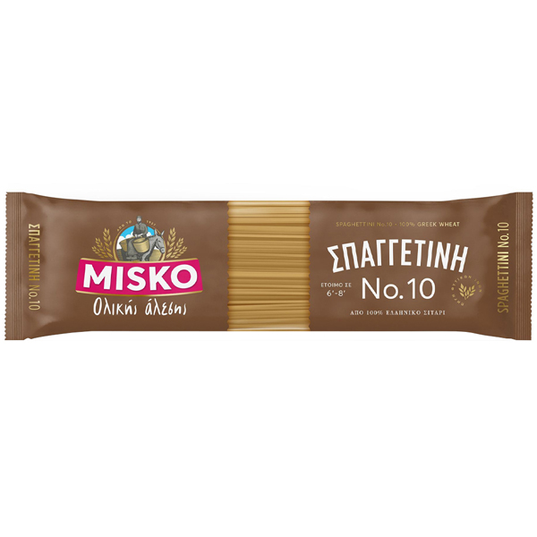 Μίσκο Ολικής Άλεσης Σπαγγέτι No 10 500gr