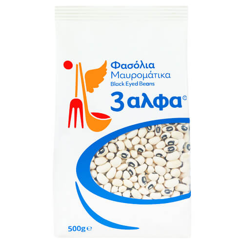 3Α Φασόλια Μαυρομάτικα 500gr
