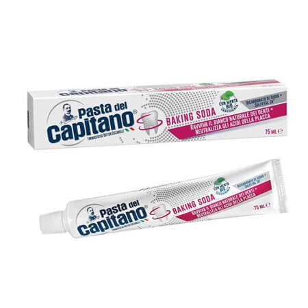 Capitano 100ml Baking Soda Οδοντόκρεμα
