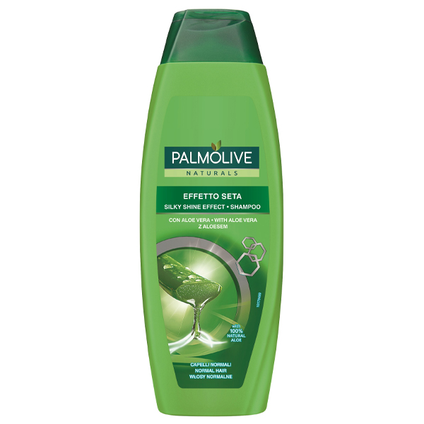 Palmolive Σαμπουάν 350ml Naturals Silky Shine Effect Aloe Vera