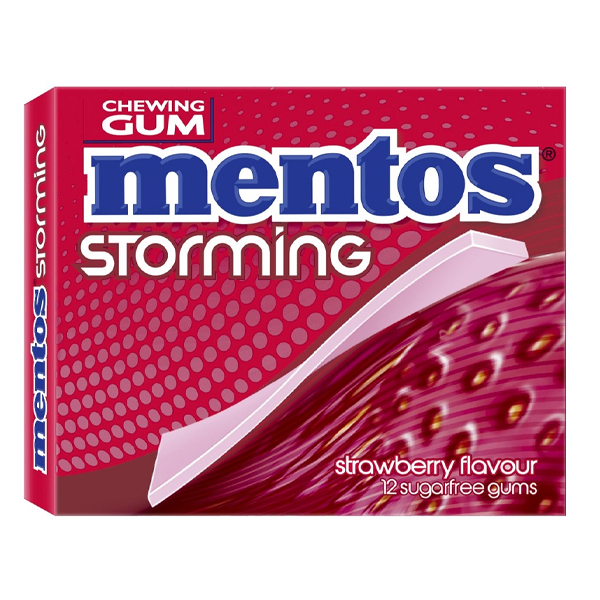 Mentos Storming 12x33gr Strawberry
