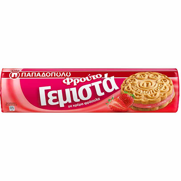 Παπαδοπούλου Γεμιστά 200gr (Φράουλα)