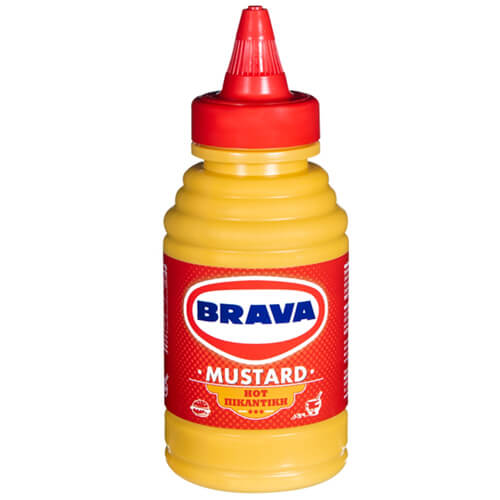 Brava Μουστάρδα Πικάντικη 250gr