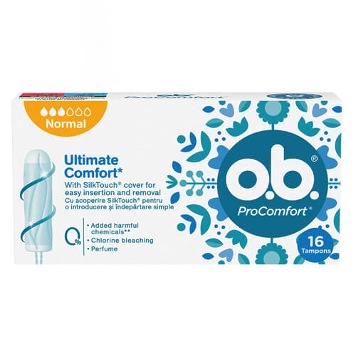 O.B. Tampons ProComfort 16τεμ. Normal Ultimate Comfort