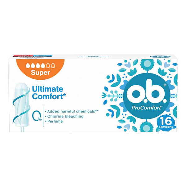 O.B. Tampons ProComfort 16τεμ. Super