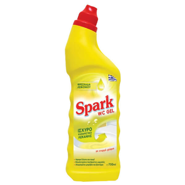 Spark Υγρό Τουαλέτας 750ml (Κίτρινο/Ενεργό Χλώριο)