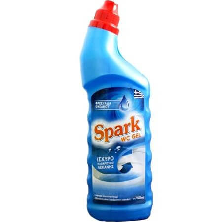 Spark WC Υγρό Τουαλέτας 750ml (Μπλε)