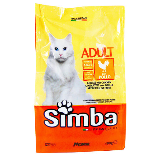 Simba Γατοτροφή Κροκέτα 400gr (Κοτόπουλο)
