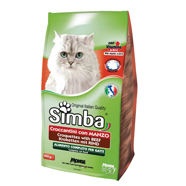 Simba Γατοτροφή Κροκέτα 400gr - Βοδινό