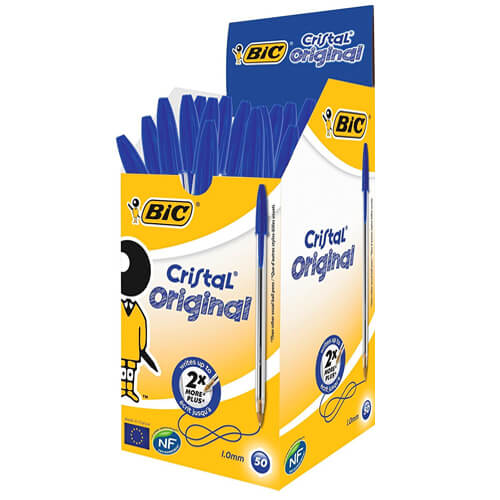 BIC Στυλό Cristal Original (50τεμ.) Μπλε 1.00mm