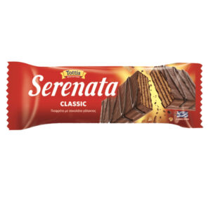 Tottis Serenata Classic Γκοφρέτα Σοκολάτα Γάλακτος 20x33gr