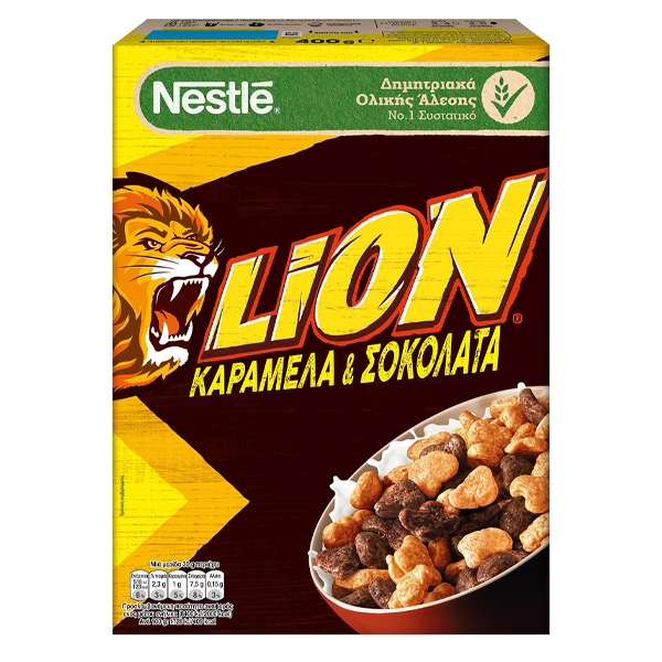 Nestle Lion 400gr (Σοκολάτα & Καραμέλα)