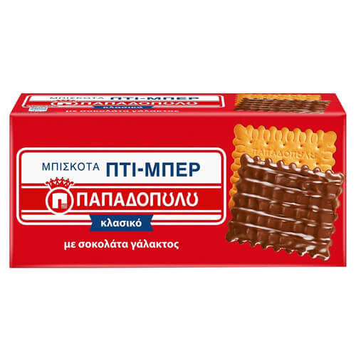Παπαδόπουλου Πτι Μπερ 200gr (Σοκολάτα Γάλακτος)