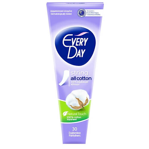 EVERYDAY Σερβιετάκια All Cotton String 30τεμ.
