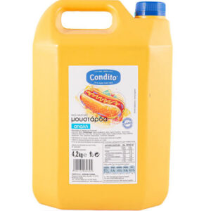 Condito Μουστάρδα 4,2kg Απαλή Μπετόνι