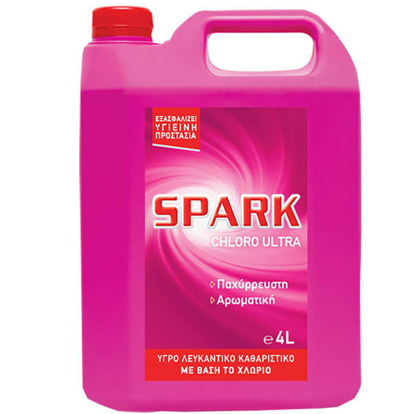 Spark Παχύρρευστο Χλώριο 4lt (Ροζ)