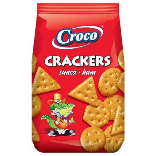 CROCO Κράκερ 100gr (Ζαμπόν)
