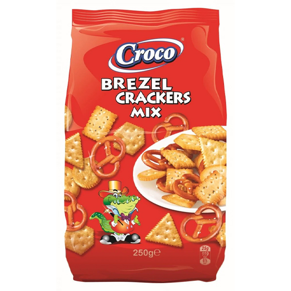 Croco Κράκερ 250gr (Brezel Mix)