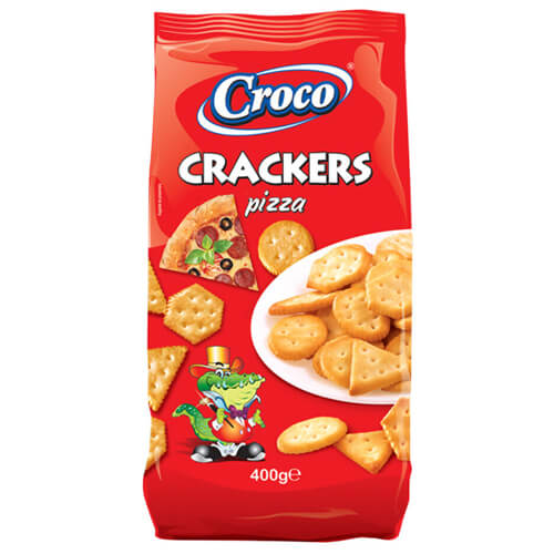 CROCO Κράκερ 400gr (Πίτσα)