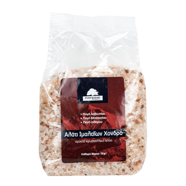 Evergreen Αλάτι Ιμαλαΐων 1000gr (Χονδρό)