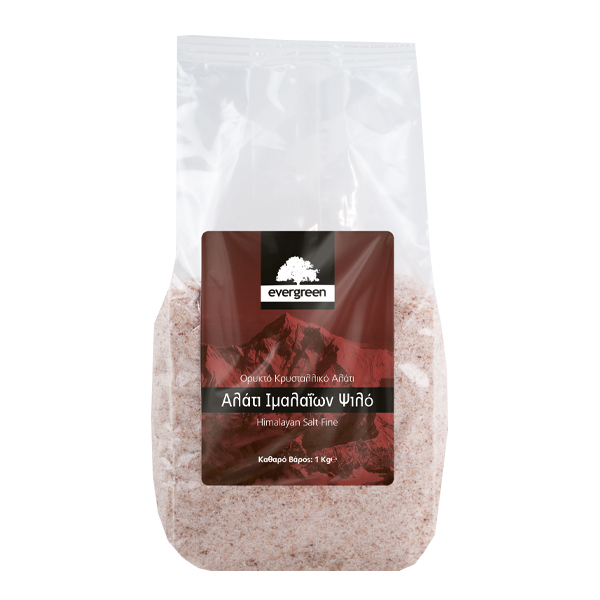 Evergreen Αλάτι Ιμαλαΐων 1000gr (Ψιλό)