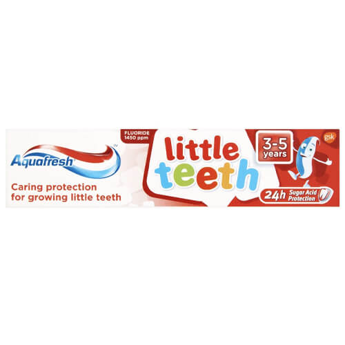 Aquafresh Kids Little Teeth 50ml (3-5Y) Οδοντόκρεμα