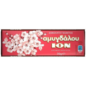 ΙΟΝ Σοκολάτα Γάλακτος Αμυγδάλου 70gr