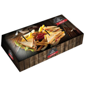 Luxury Κουτί Club Sandwich 23x13x5,7cm
