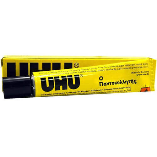 Uhu Κόλλα Γενικής Χρήσης No 12 20ml Κουτάκι