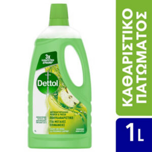 Dettol Υγρό Πολυκαθαριστικό 1lt (Πράσινο Μήλο)