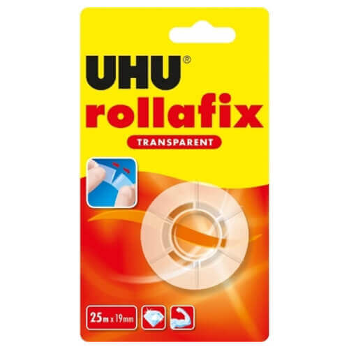 UHU Rollfix Διάφανη 19mm x 25mm Ανταλλακτικό
