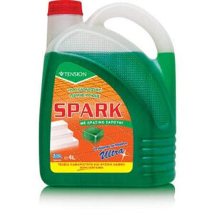 SPARK Καθαριστικό Πατώματος 4lt (Πράσινο Σαπούνι)