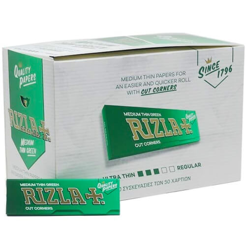 Rizla Πράσινο 50Φx100τεμ.