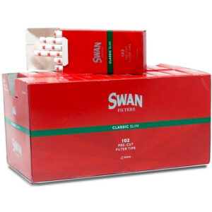 Swan Classic Slim Φιλτράκια (102x20τεμ.) - Κόκκινο