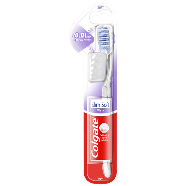 Colgate Οδοντόβουρτσα Slim Soft (White) (Soft)