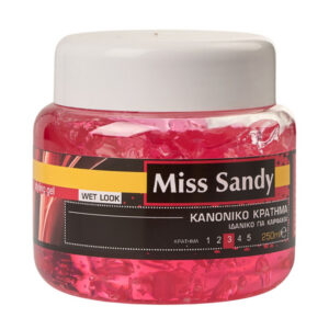 Miss Sandy Gel 250ml (Κανονικό Κράτημα) (Κόκκινο)