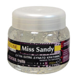Miss Sandy Gel 250ml (Extra Δυνατό Κράτημα) (Διαφανές)