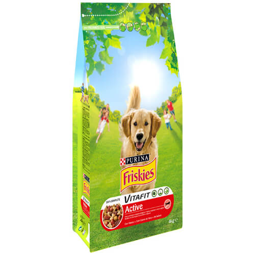Friskies Σκυλοτροφή Κροκέτα 4kg (Βοδινό)