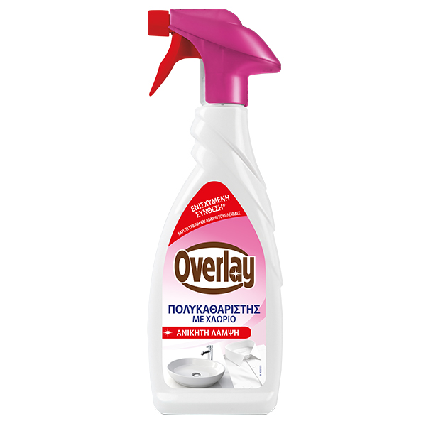Overlay Express Πολυκαθαριστής με Χλώριο 650ml