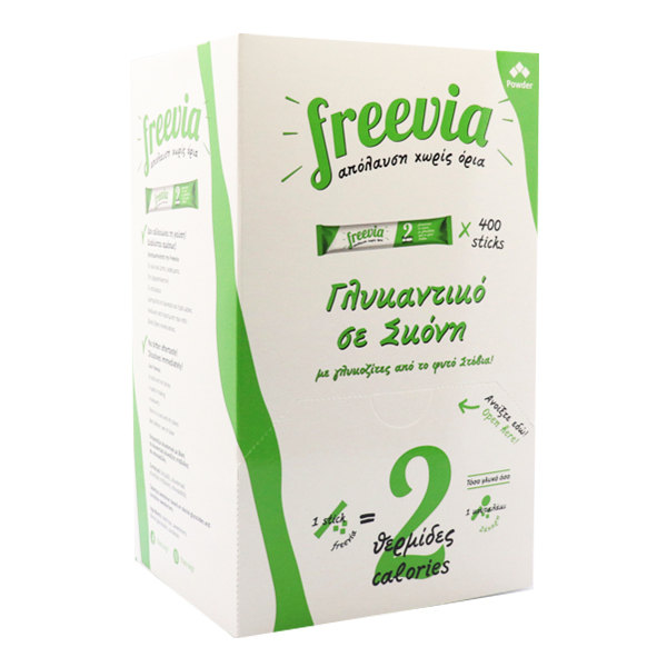 Γλυκαντικό Freevia Stevia Sticks 400τεμ.