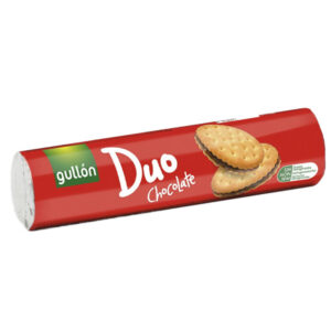 Gullon Duo Μπισκότα Γεμιστά 250gr (Chocolate)