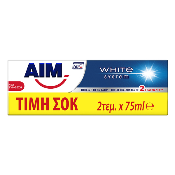 Aim White System (2x75ml)