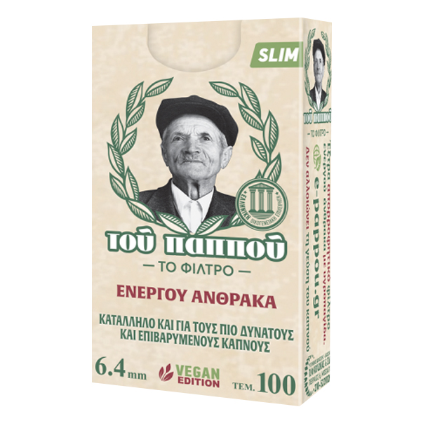 Του Παππού Φιλτράκια 6mm (40x100) - Ανθρακί