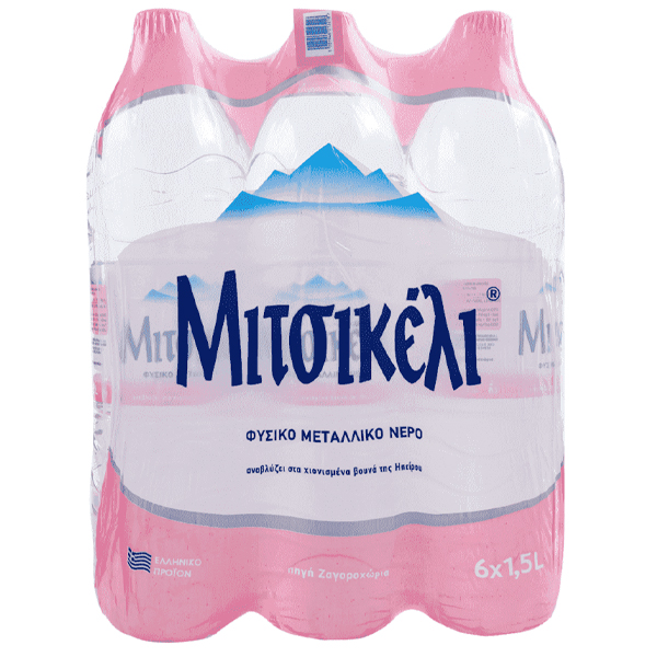 Μιτσικέλι Φυσικό Μεταλλικό Νερό 1.5lt